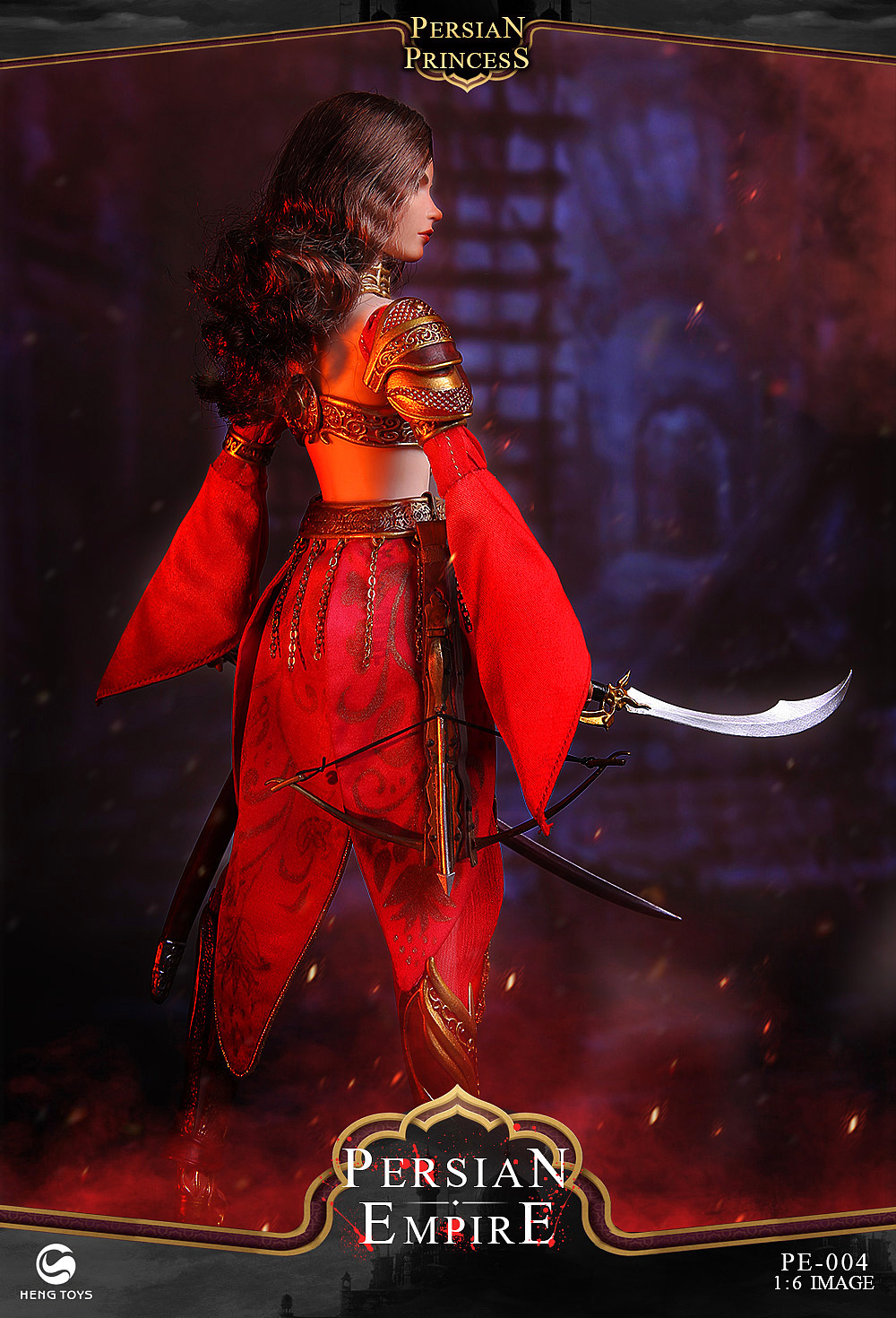 1:6波斯公主女兵人官图设计（图ZMjEyMjM4NDI4） - 海报 - 站酷设计师火瞳之虎原创素材 - 站酷ZCOOL