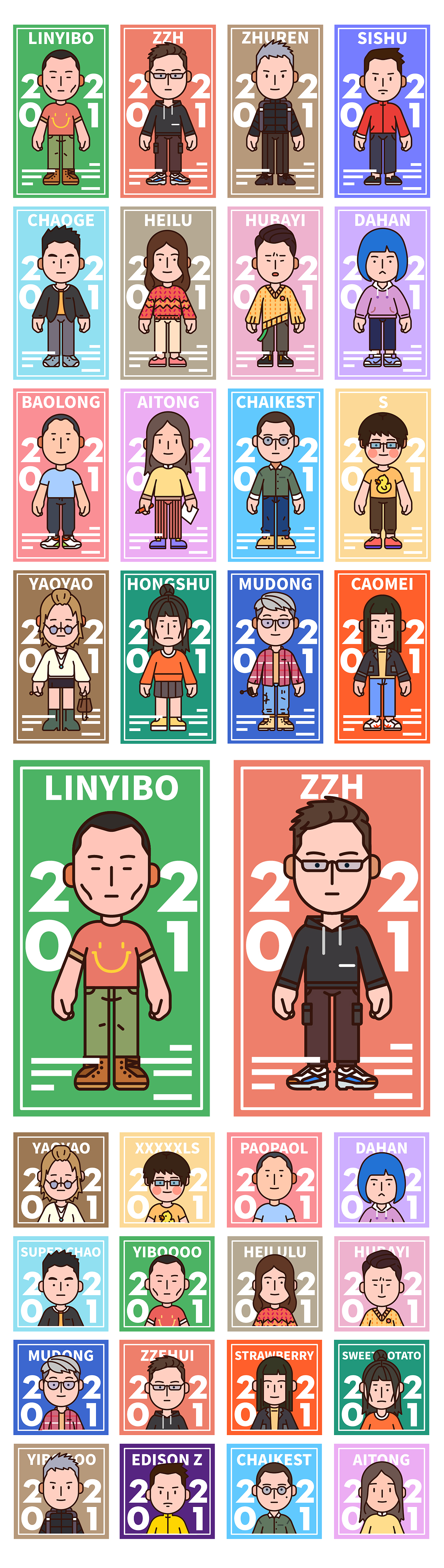 大伙～（图ZMjQ5MTg3NjM2） - 创作习作 - 站酷设计师林一卜啊啊啊原创素材 - 站酷ZCOOL