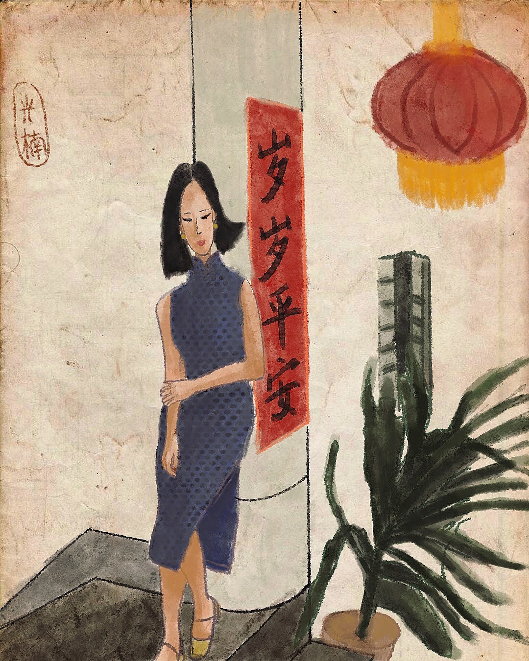 文人 香气 时代（图ZMjUzNzI3OTcy） - 商业插画 - 站酷设计师插画BoNanCible原创素材 - 站酷ZCOOL