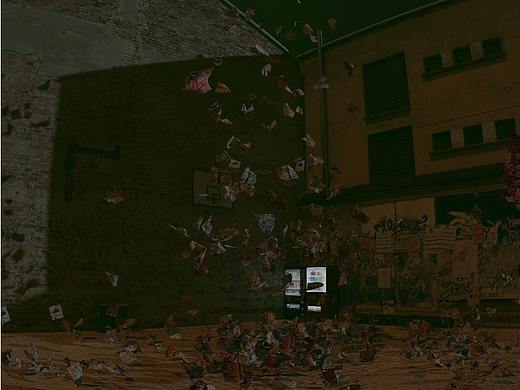 Blender 飞翔的垃圾。。。。。