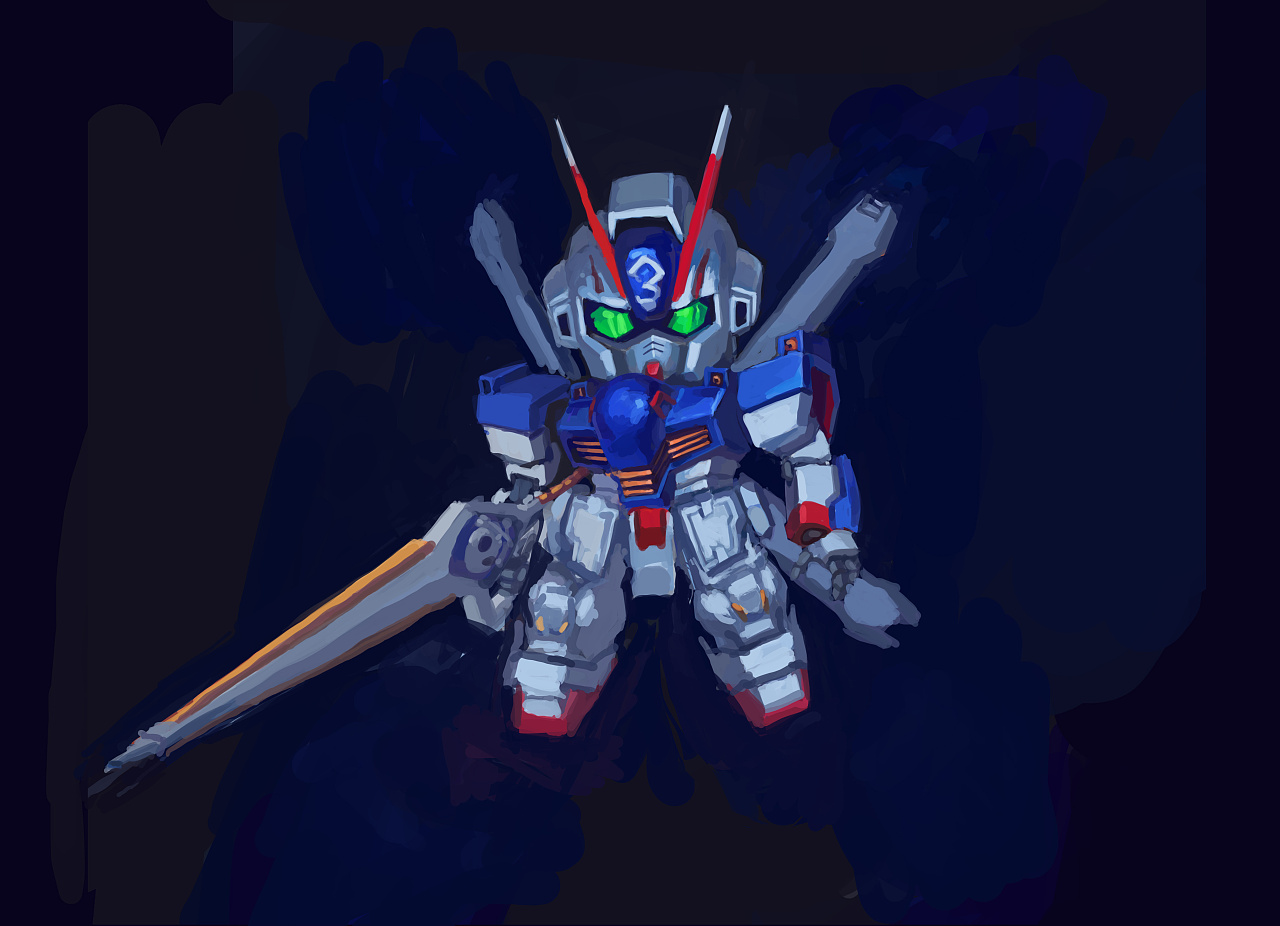 【sd高达同人】海盗系|插画|创作习作|turnrun - 原创作品 - 站酷