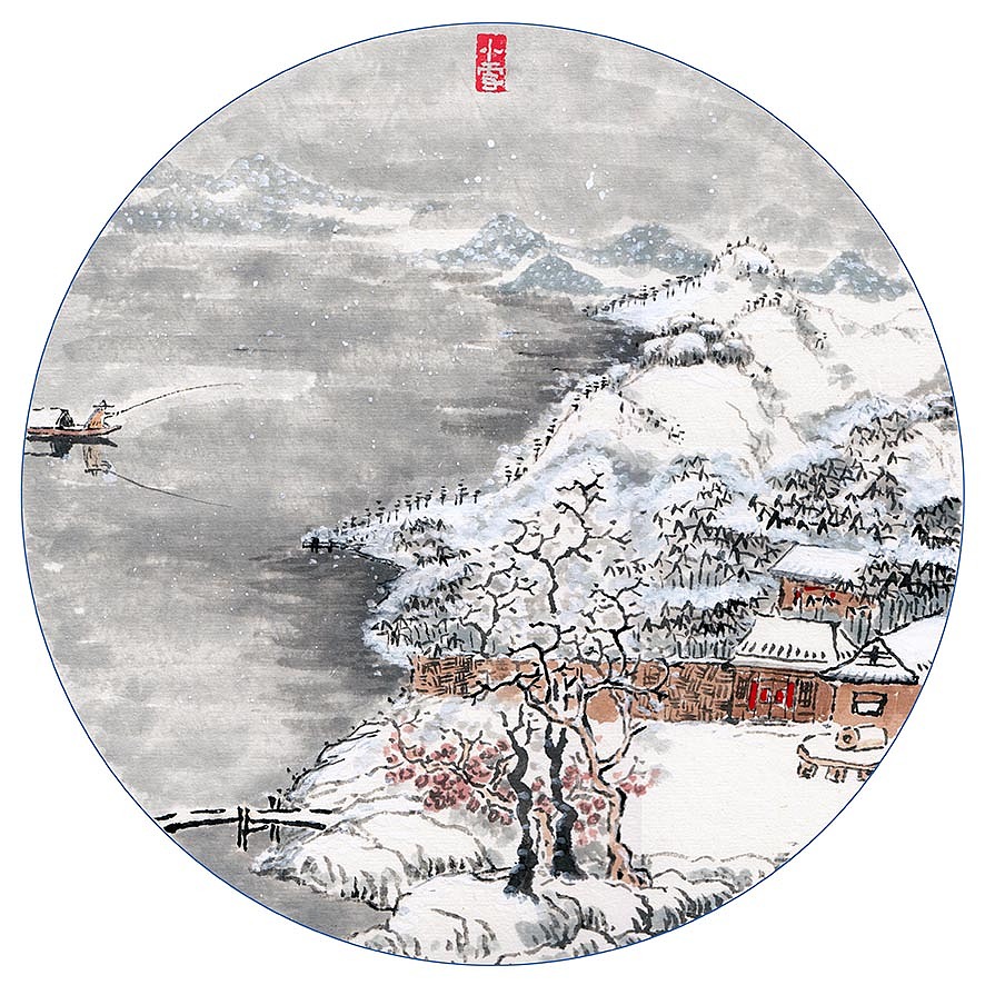 二十四节气冬季篇（图ZMTU0MTMyMDk2） - 商业插画 - 站酷设计师青澍原创素材 - 站酷ZCOOL