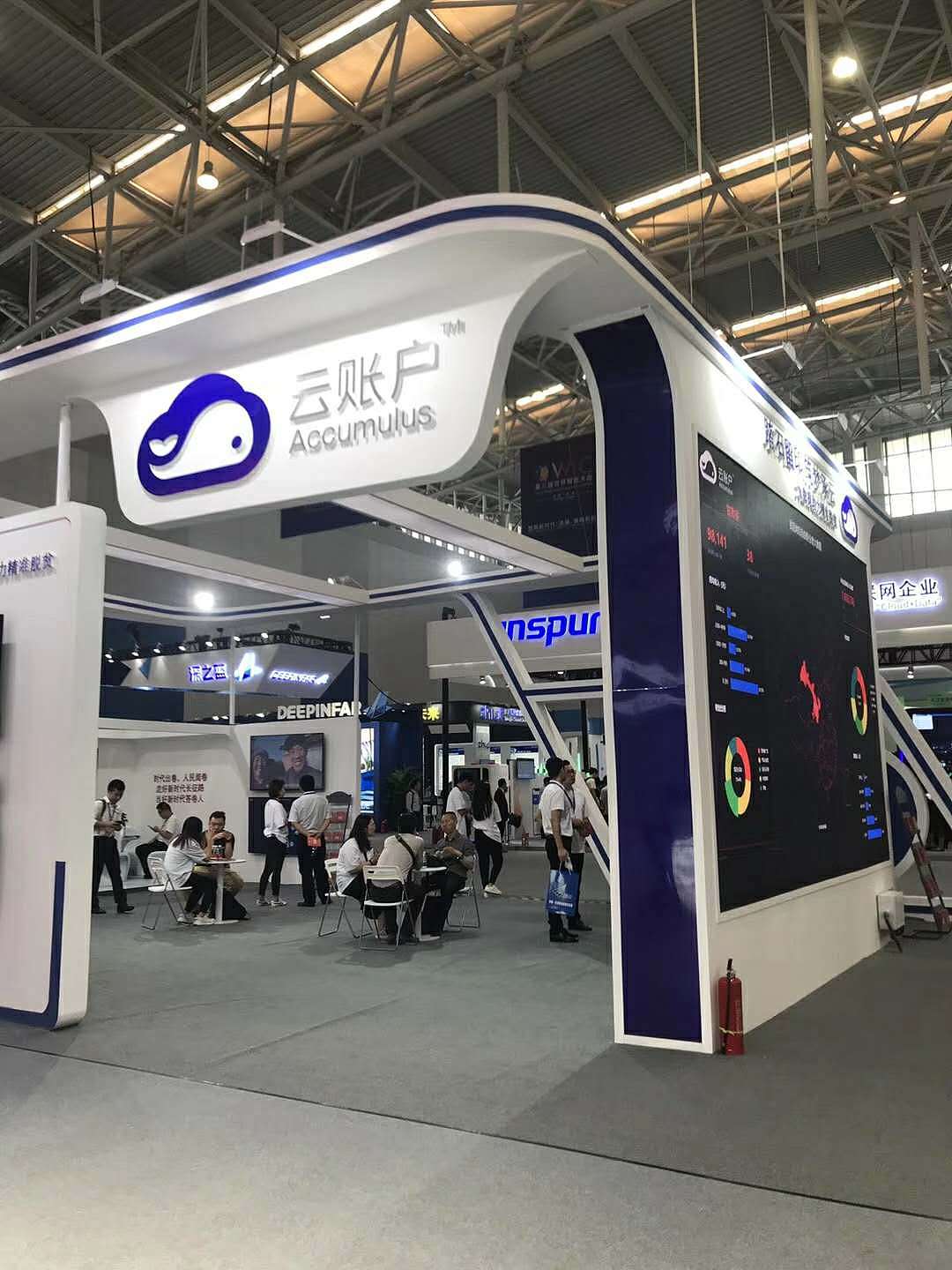 云账户展会 展位 展厅 效果图设计（图ZMTYyNTIzNTMy） - 展陈设计 - 站酷设计师3D设计联系我原创素材 - 站酷ZCOOL