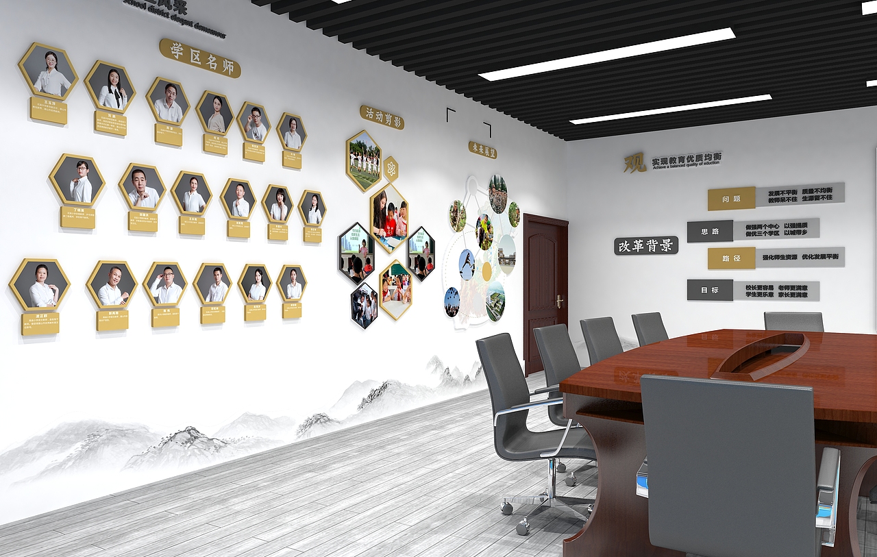 文化展厅 党建文化墙（图ZMjU3NzM4NTcy） - 其他三维 - 站酷设计师标签大王ABC原创素材 - 站酷ZCOOL