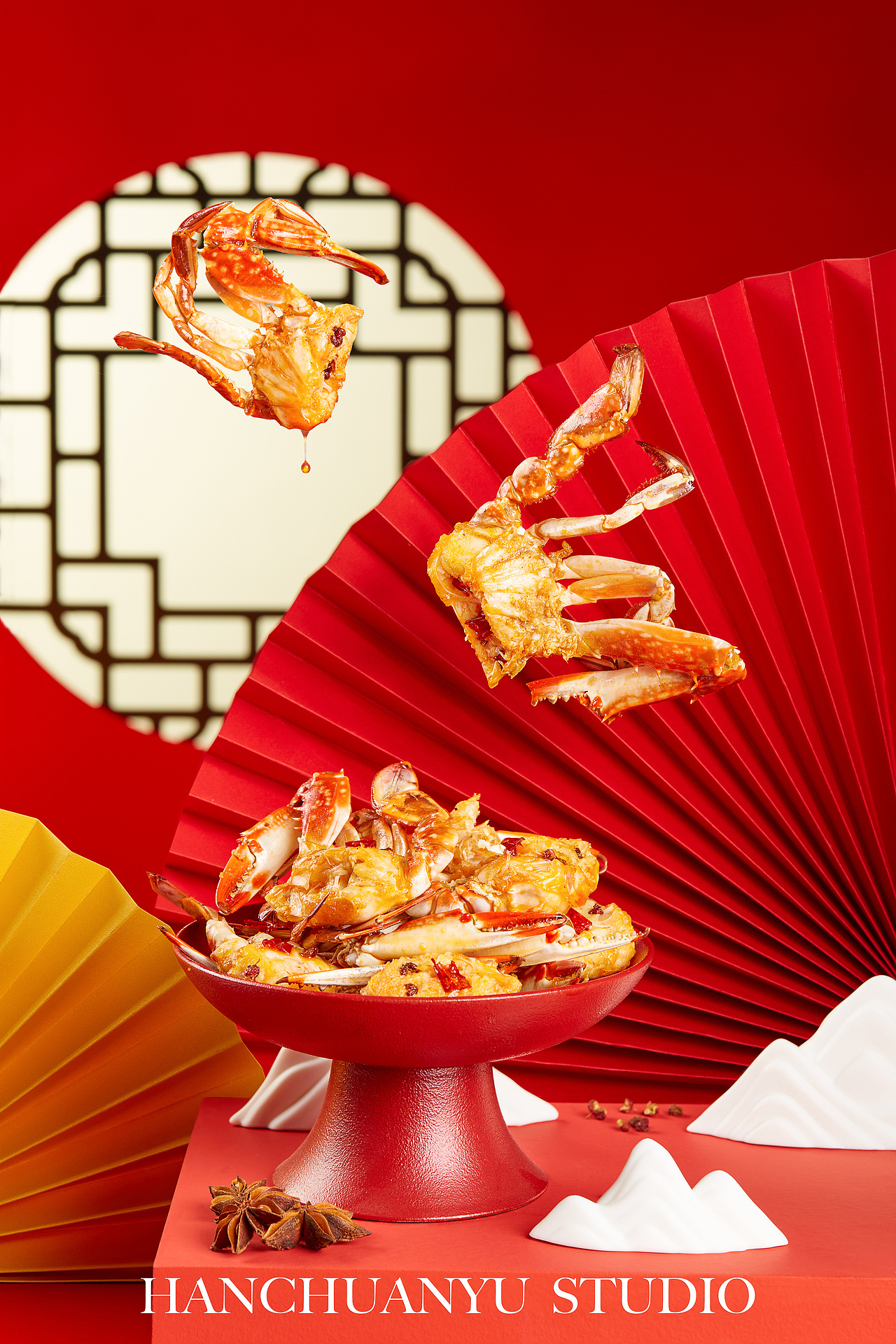 美食摄影|信良记香辣蟹&海带摄影工作室