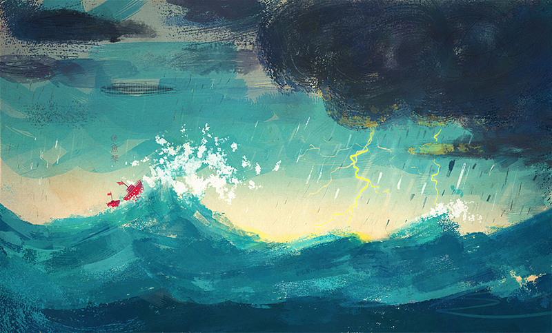 相遇（图ZODk3NTExNDQ=） - 创作习作 - 站酷设计师鱼琴原创素材 - 站酷ZCOOL