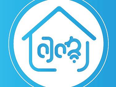 叮咚门禁宣传单及logo设计