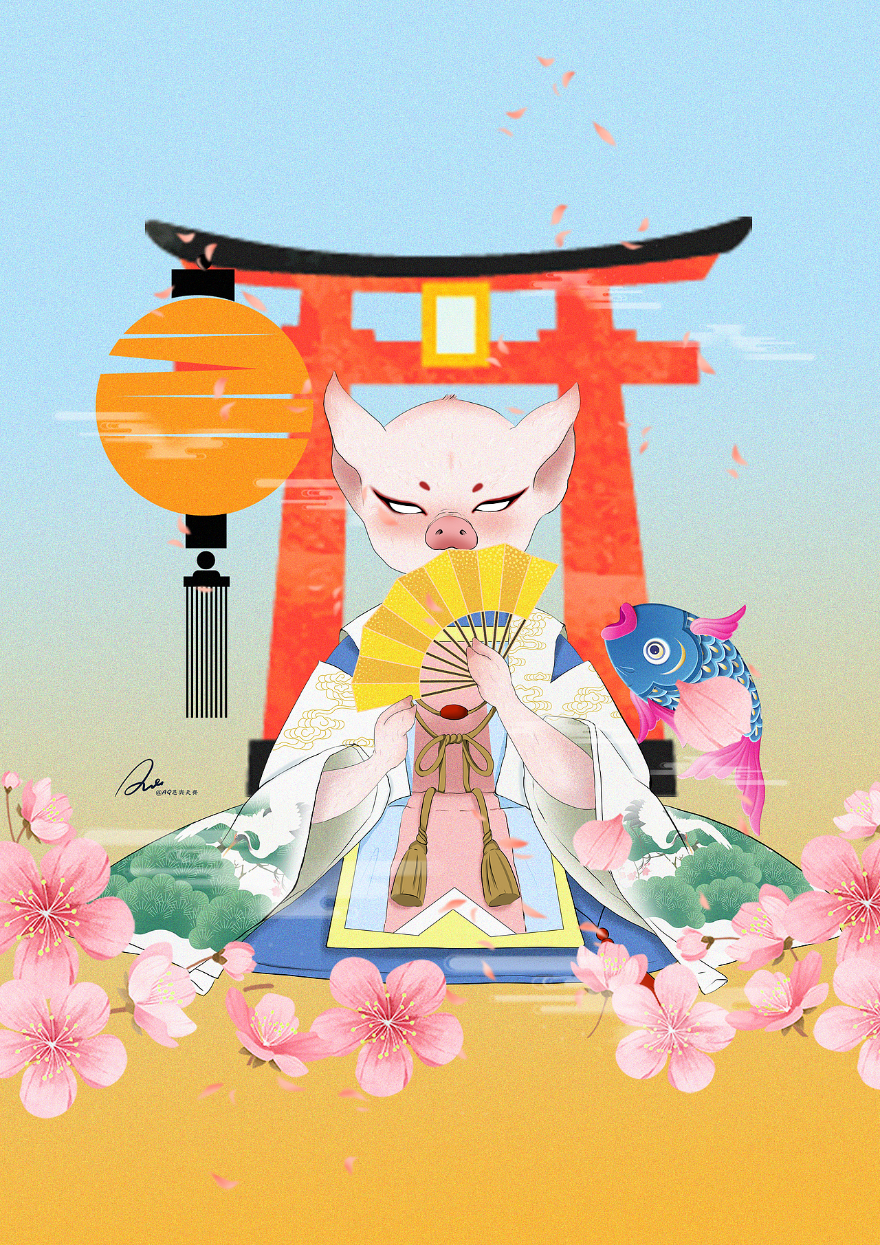 🐷猪（图ZMTU4NjkzOTky） - 商业插画 - 站酷设计师霸主殿下原创素材 - 站酷ZCOOL