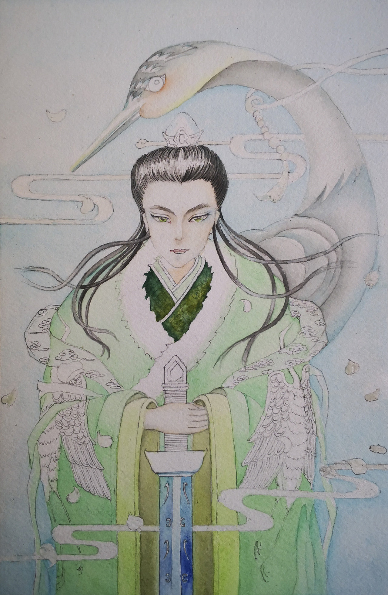 白鹤少年