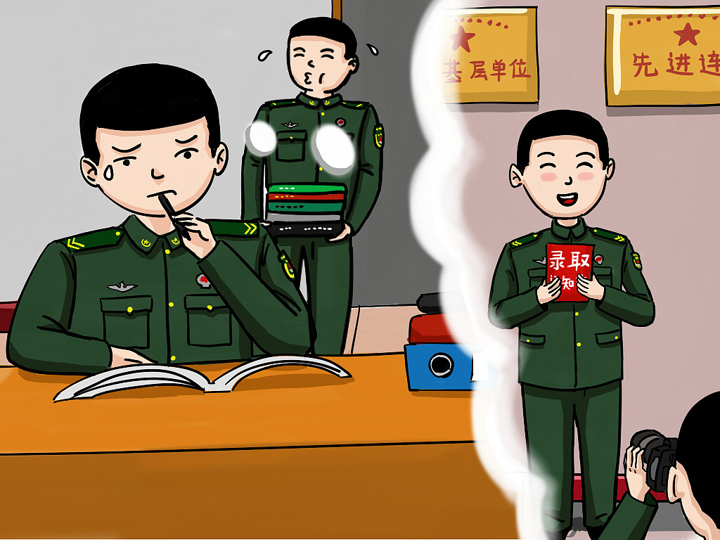 我和军队的不解之缘丨陆军战士创作43幅漫画记录军旅生涯 - 中国军网