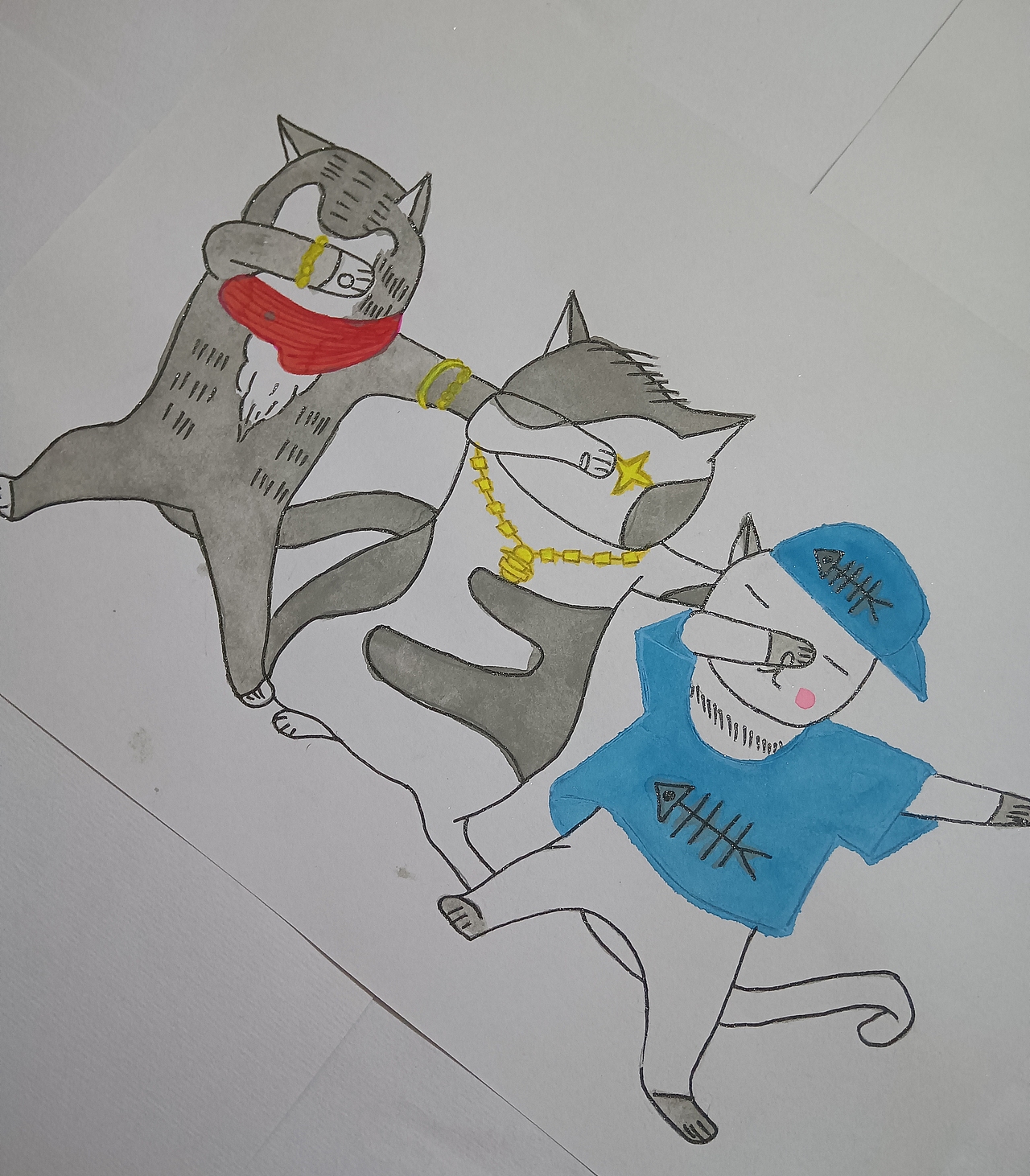 猫咪（图ZMjkzNjEzNjMy） - 创作习作 - 站酷设计师深海珍珠原创素材 - 站酷ZCOOL