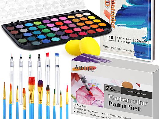 亚马逊 水彩套装