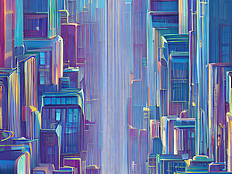 #站酷梦笔#建筑，扎哈·哈迪风格，帝国大厦，彩色线条