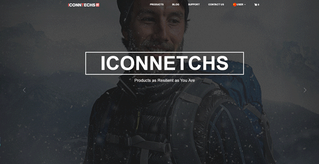 ICONNTECHS - 网站设计（图ZNjA5ODQzNjA=） - 电商 - 站酷设计师paulboy93原创素材 - 站酷ZCOOL