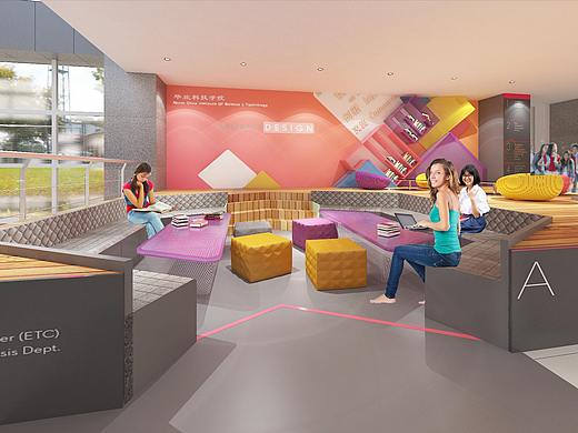 华北科技学院图书馆概念方案