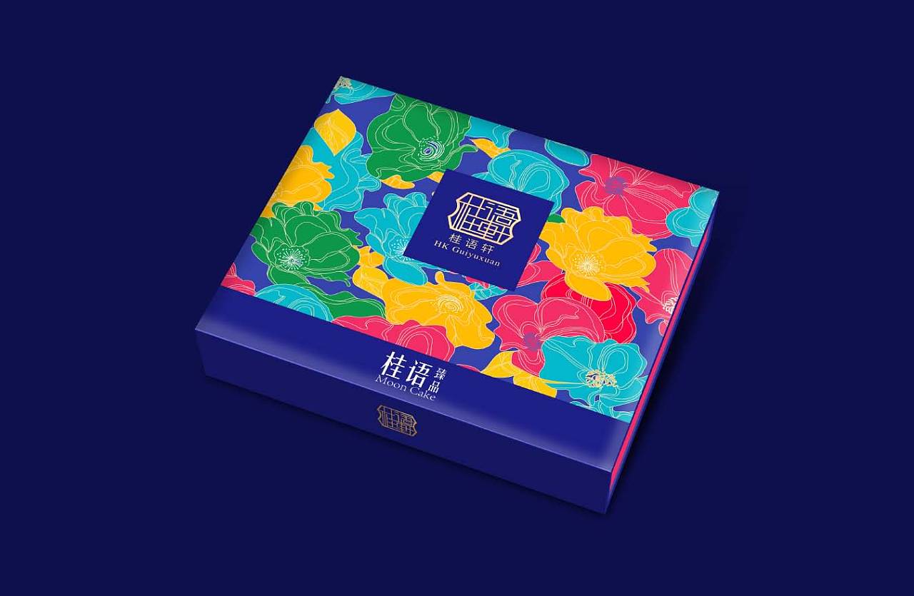 巨灵设计：香港桂语轩时尚月饼包装礼盒