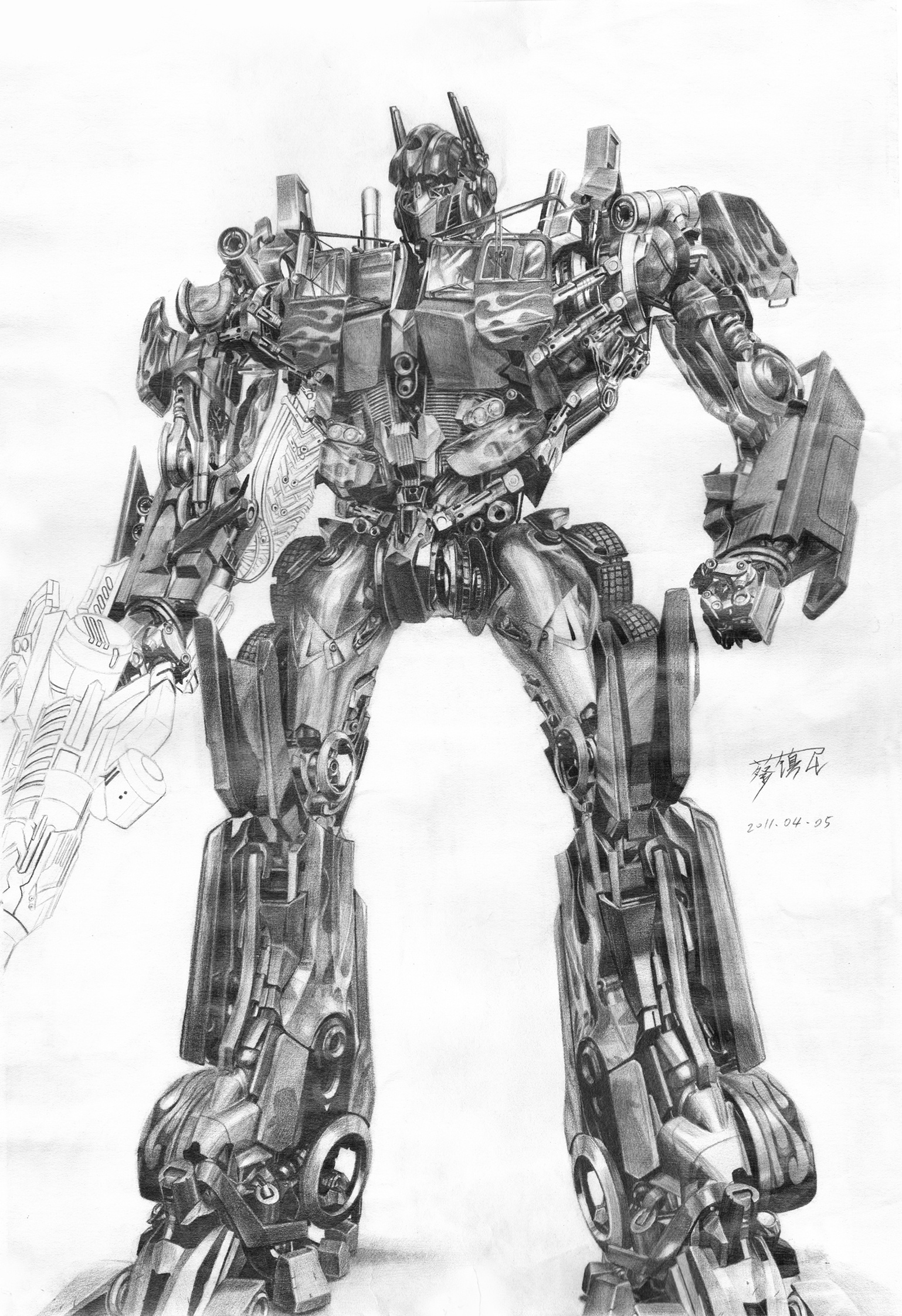 《机器人总动员》-ZIVEN，马克笔手绘。|纯艺术|绘画|艺术爱上设计 - 原创作品 - 站酷 (ZCOOL)