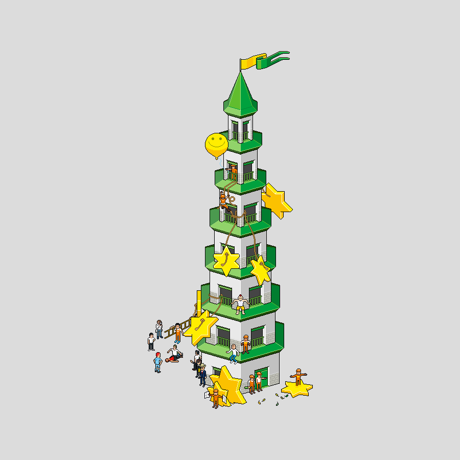 我的生活梦想（图ZNTQ1Mjg3Njg=） - 像素画 - 站酷设计师dpartner原创素材 - 站酷ZCOOL