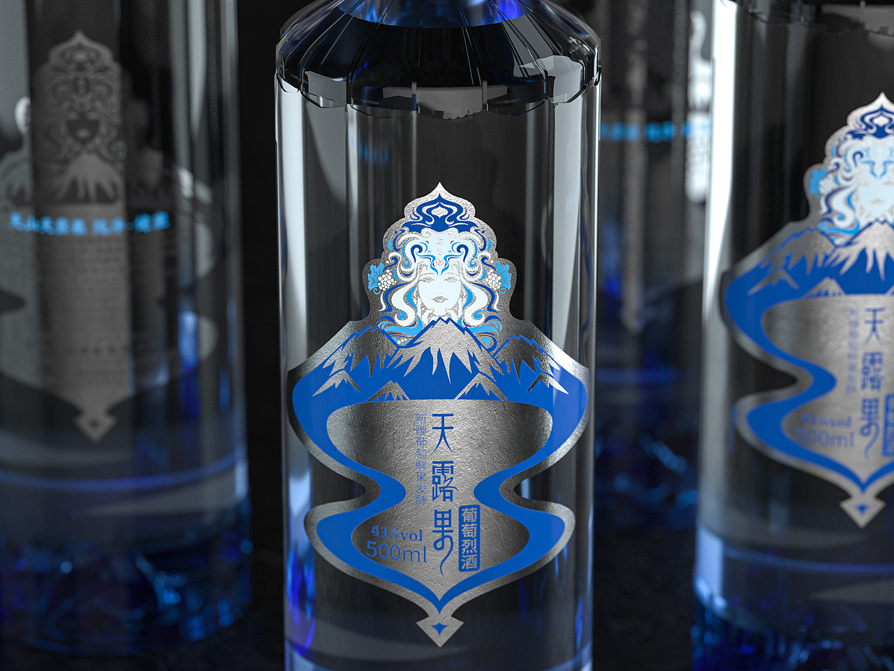 谋道品牌策划·天露果酒包装（图ZMjg1MzYzMjQ4） - 包装 - 站酷设计师谋道品牌策划原创素材 - 站酷ZCOOL