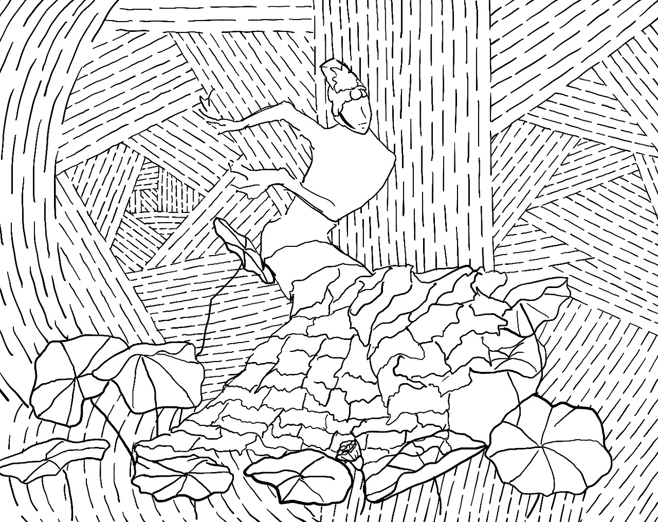 28天速写打卡挑战丨DISCO（图ZMjg1Njg5NTA0） - 单幅漫画 - 站酷设计师野生小白龙原创素材 - 站酷ZCOOL