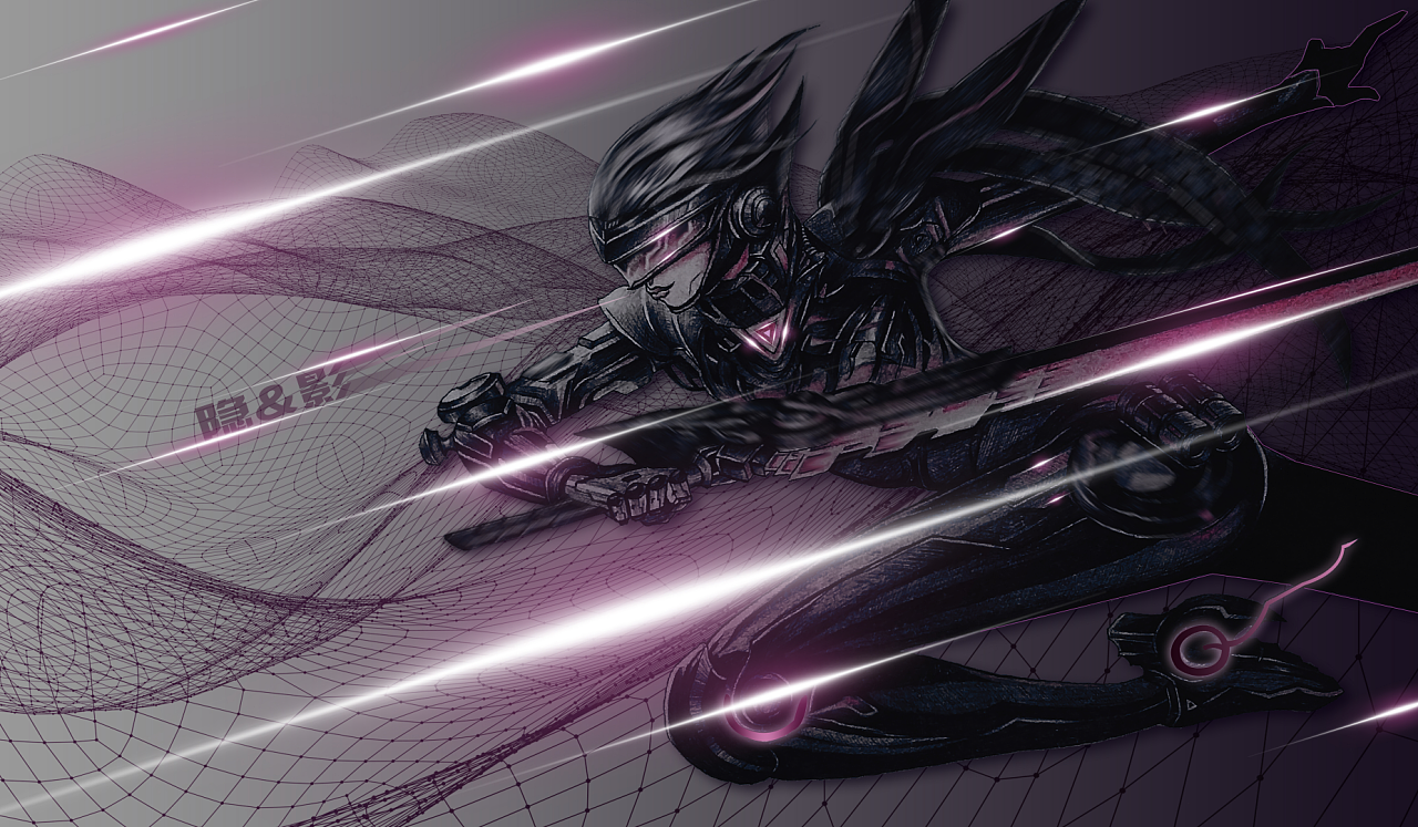 《隐&影》thinkpad x1隐士壁纸设计