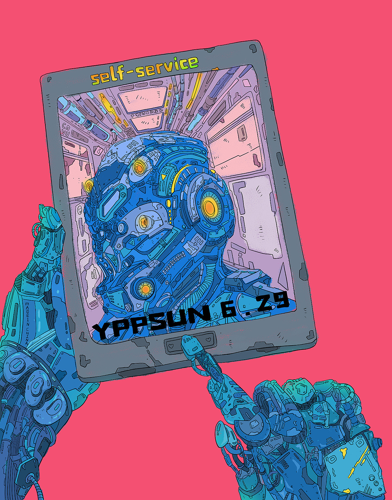 赛博朋克 ▪ 系列插画