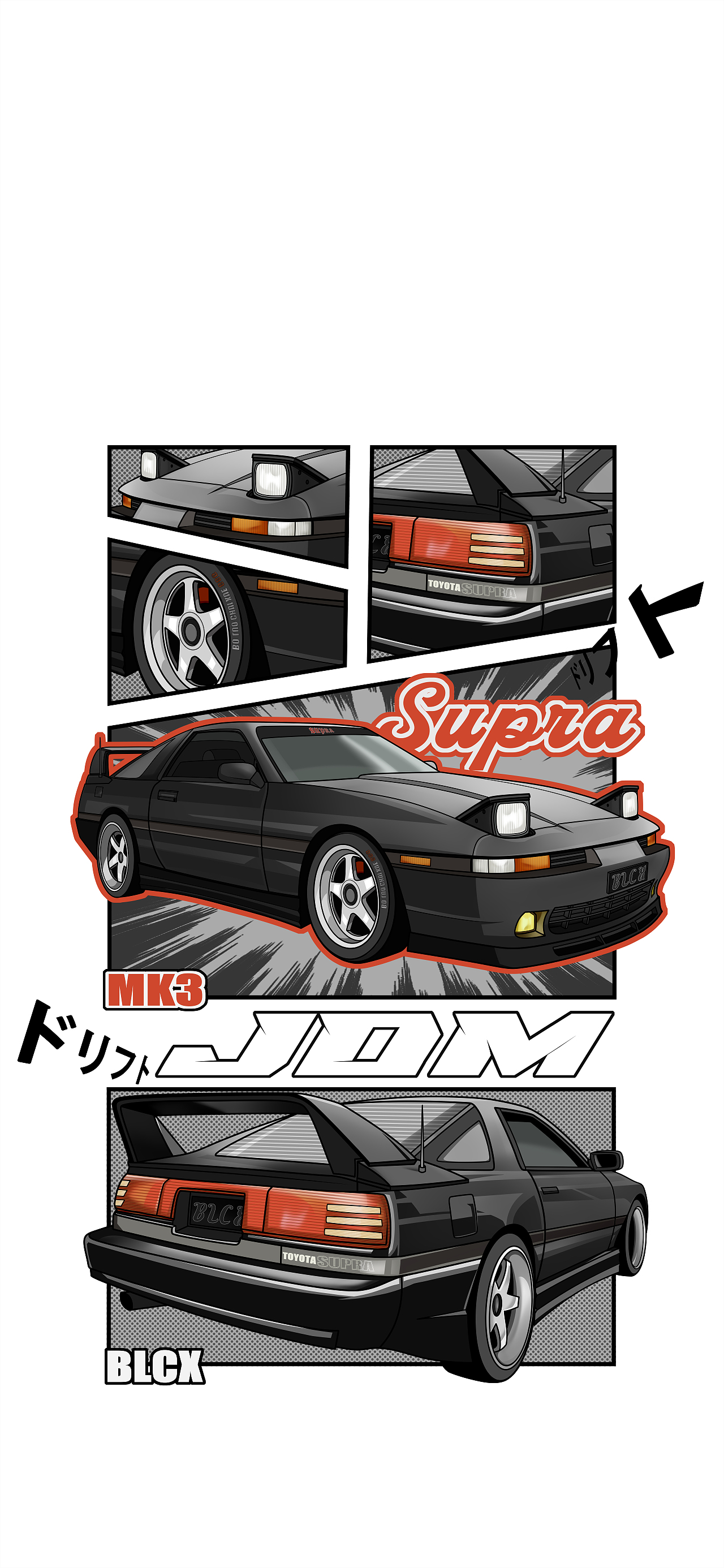 BLCX|手绘supra mk3