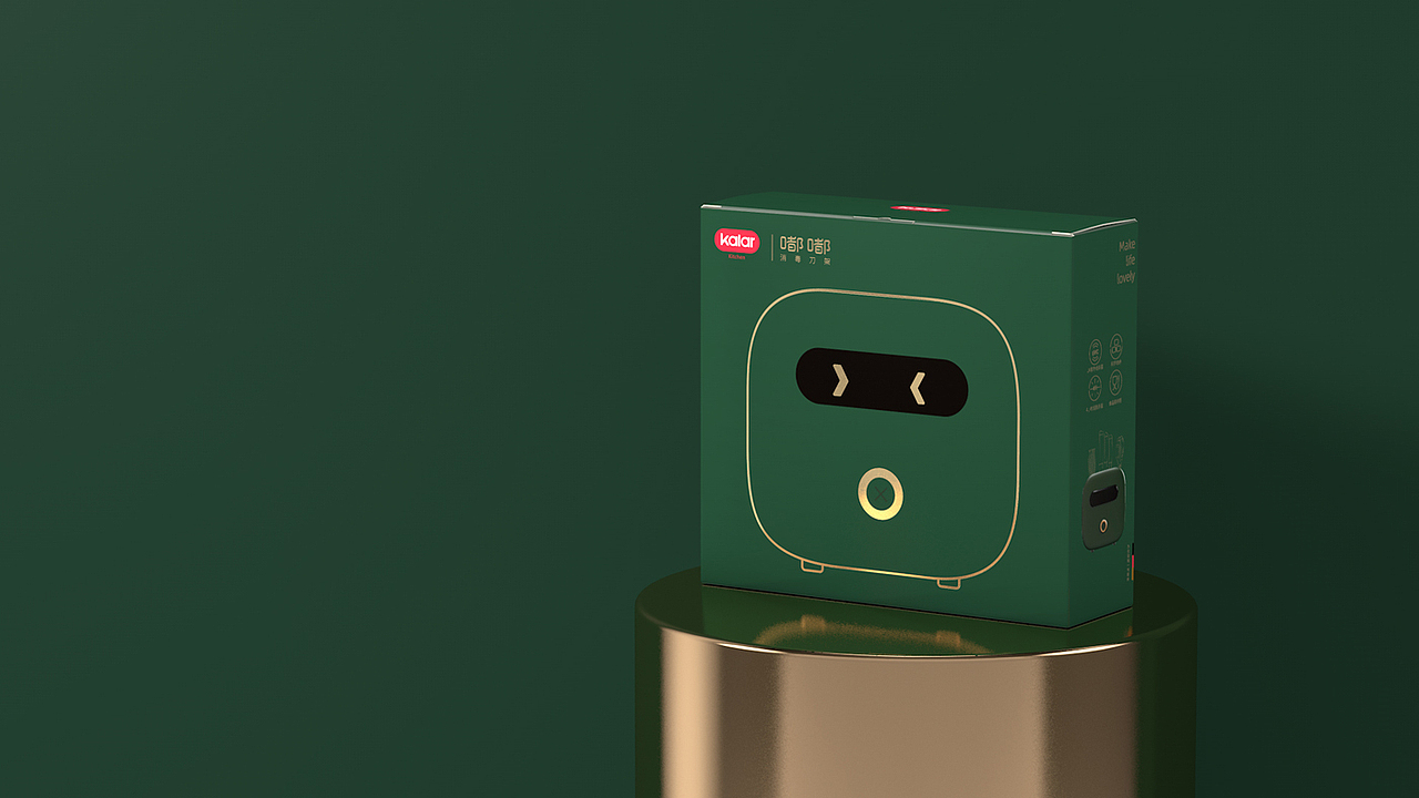 嘟嘟消毒刀架 | 包装设计（图ZMjExNDQ5NDE2） - 包装 - 站酷设计师龙_LoongDesign原创素材 - 站酷ZCOOL