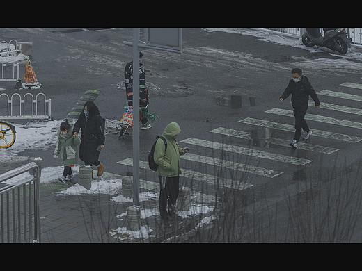 北京，2022年的第一场雪。