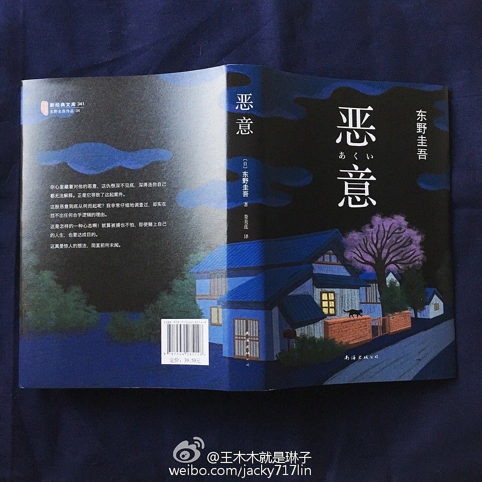 书籍装帧设计 | 插画 东野圭吾《恶意》