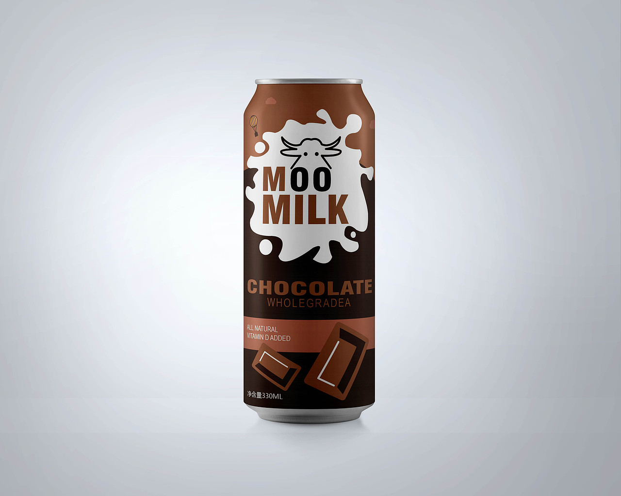 咖啡牛奶包装设计