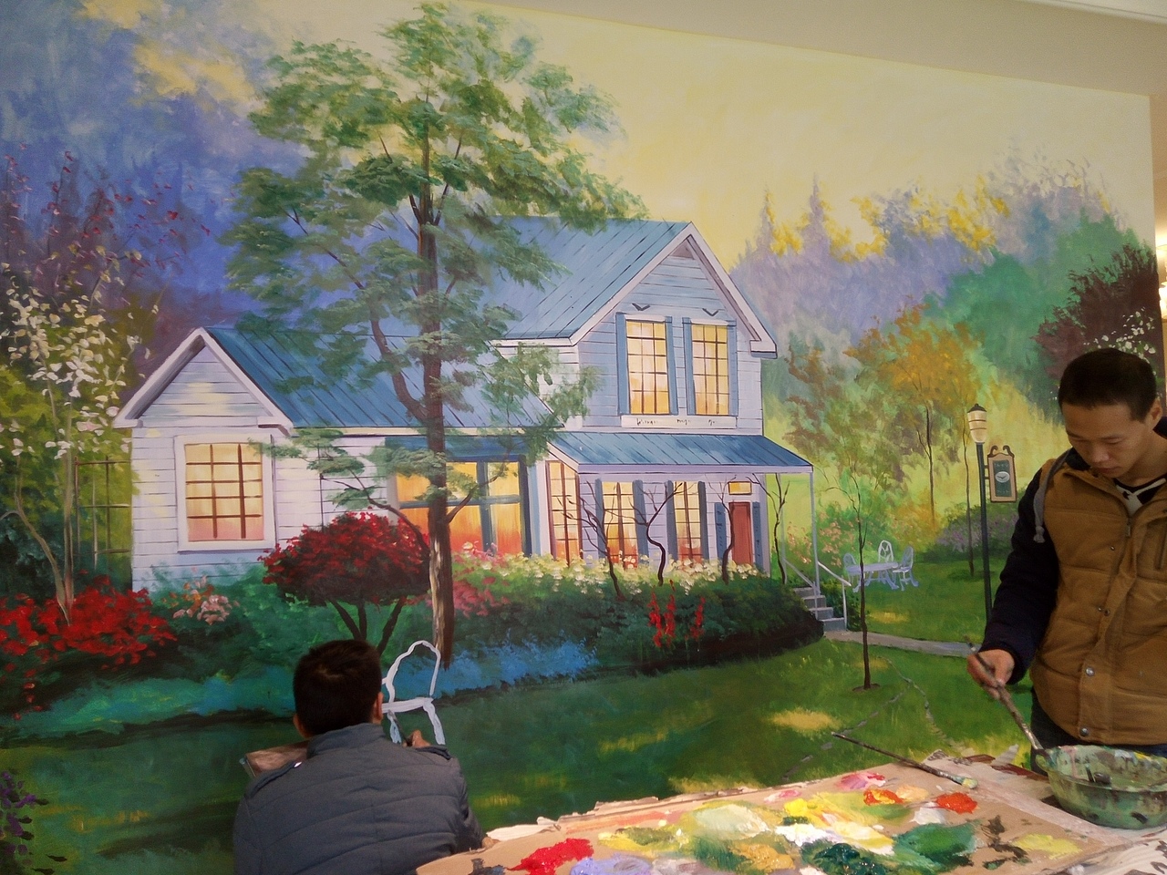 3D墙绘,3D墙画,成都墙绘,成都彩绘,成都壁画