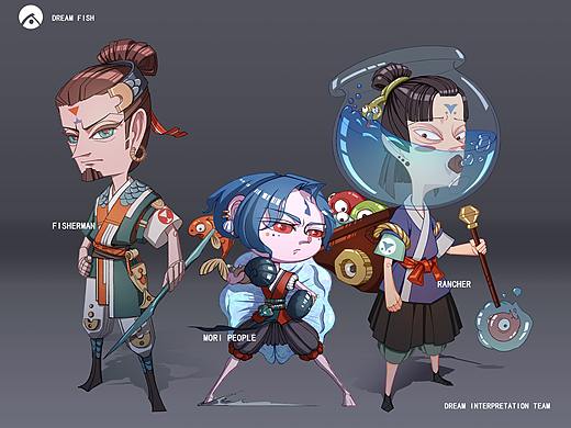 释梦小分队概念人物