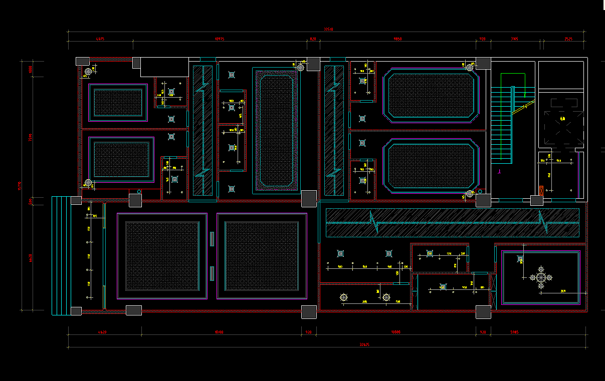 ktv施工图节选|空间|家装设计|设计师叶宋_原创作品-站酷(zcool)