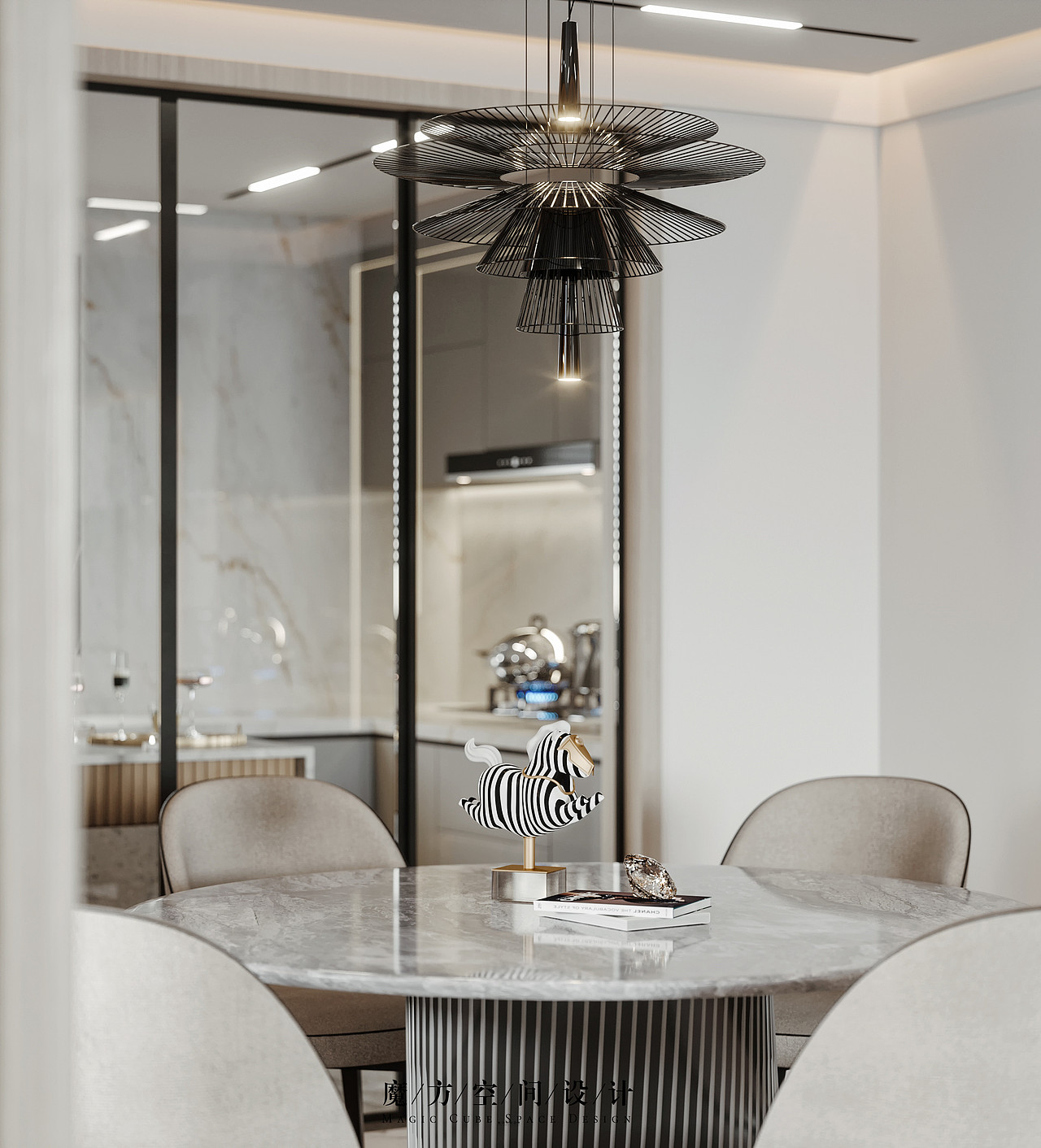 【魔方】简约现代•上海别墅项目