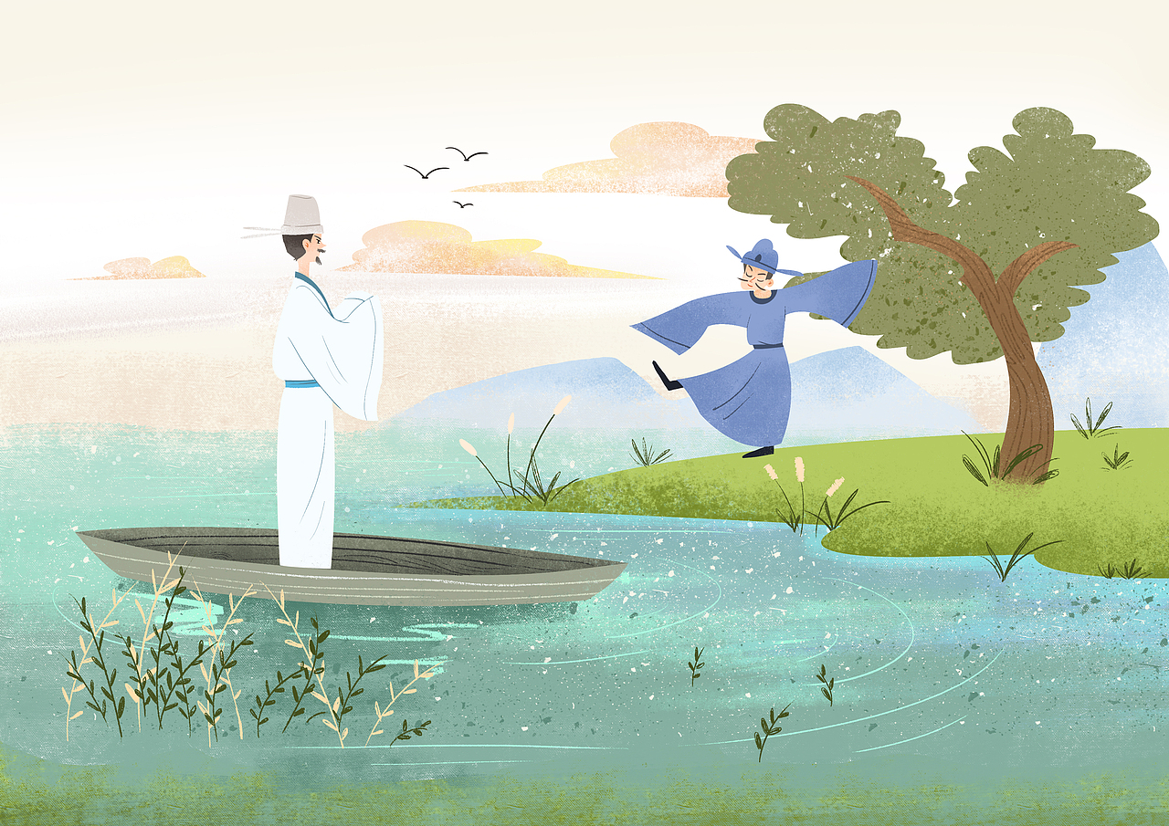 简约风插图（图ZMjY5MjYyOTUy） - 儿童插画 - 站酷设计师春秋笔绘原创素材 - 站酷ZCOOL