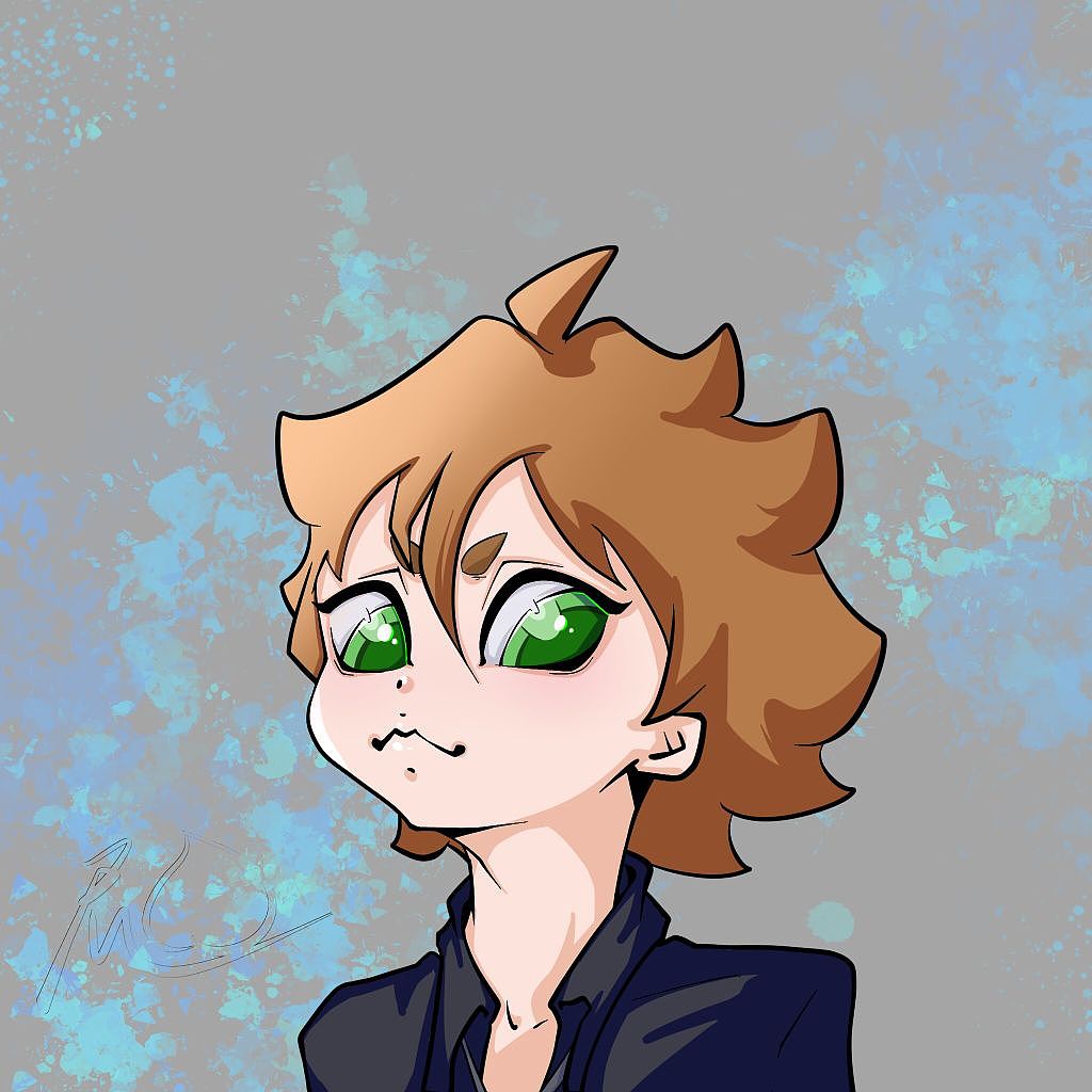 头像 半身 Q版procreate绘画