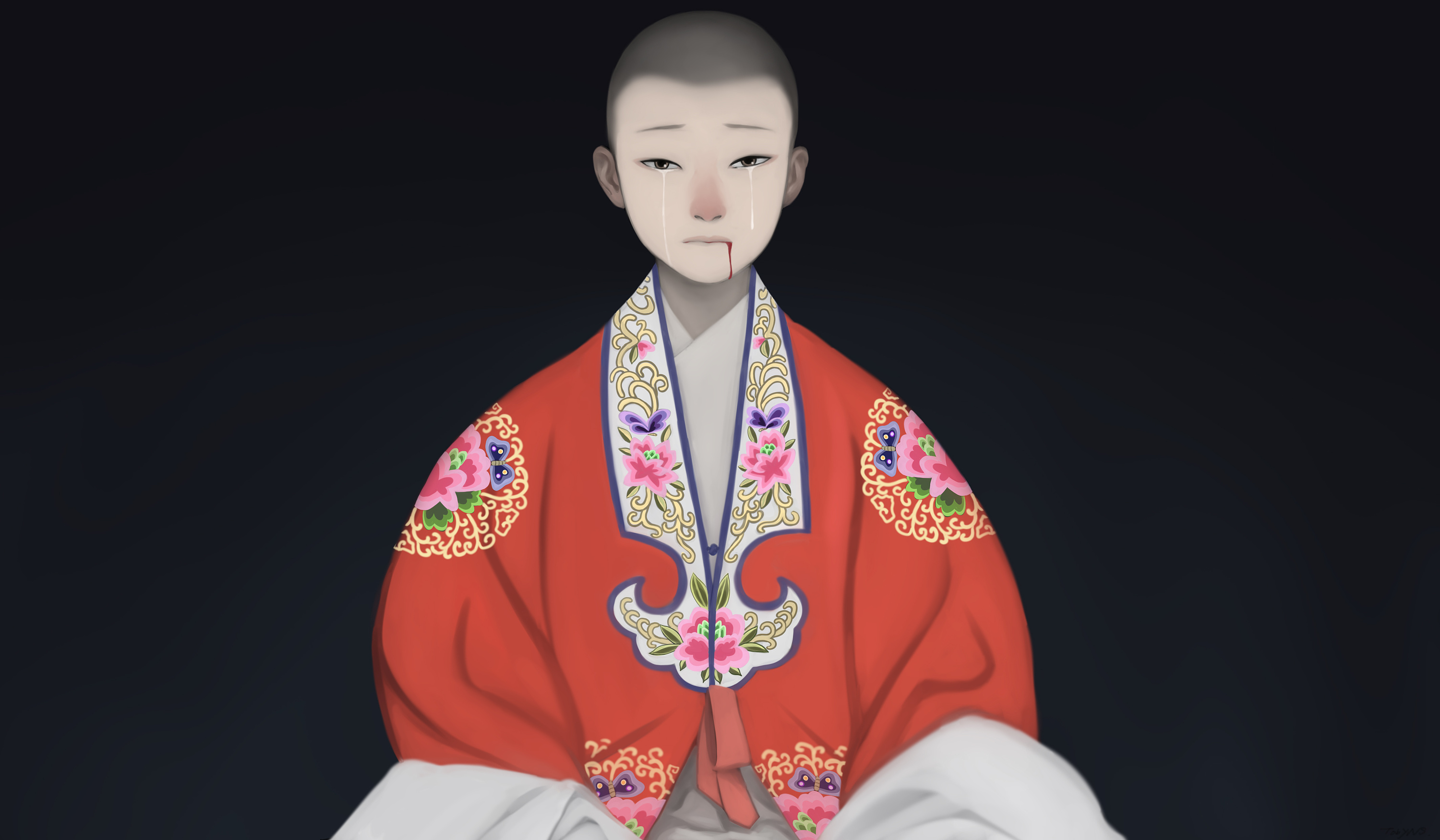 中国风练习「白泽」「戏子」