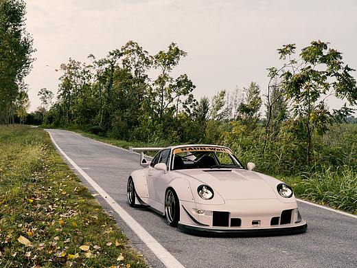 C4D | Porsche 993 RWB