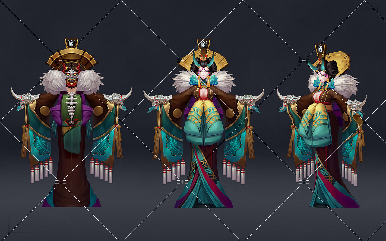 3D手绘角色模型~