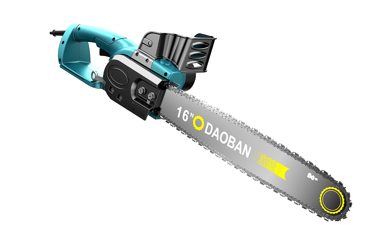 电链锯建模渲染