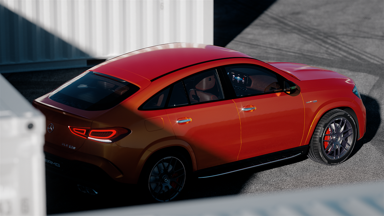 汽车渲染练习-奔驰AMG（图ZMzY3NDI1NTgw） - 机械/交通 - 站酷设计师HAWE原创素材 - 站酷ZCOOL