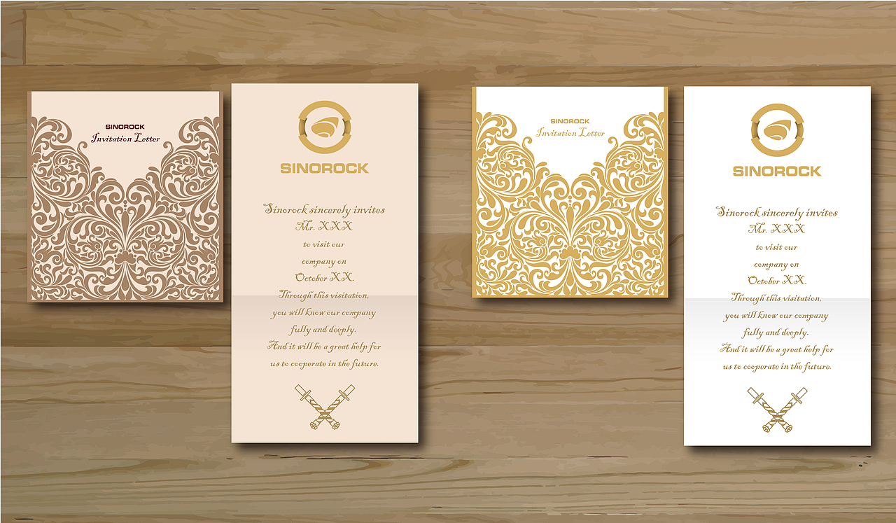 邀请函设计（图ZMzcyOTE1NDQ=） - 品牌 - 站酷设计师开开_鑫原创素材 - 站酷ZCOOL