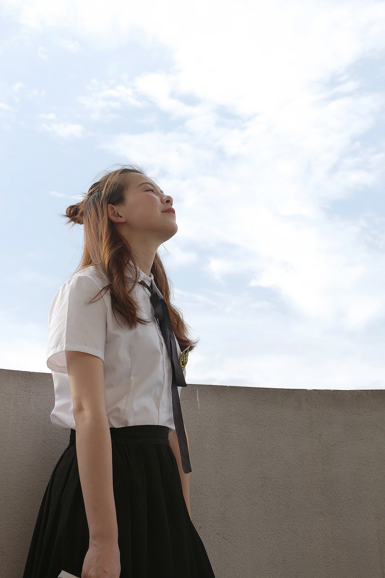 jk制服小清新校园风|摄影|人像摄影|南巷摄匠 - 原创作品 - 站酷