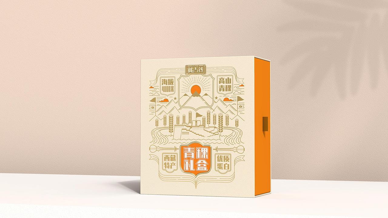 青稞伴手礼盒 I 打造地域特色 突出产品品质