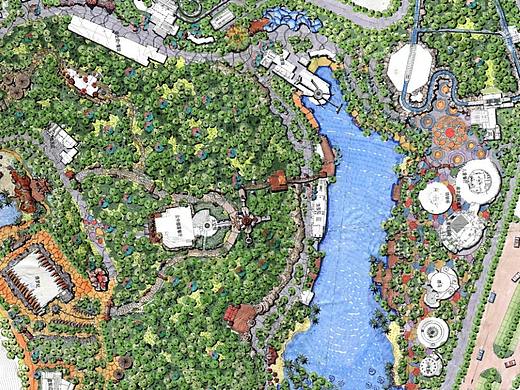 几年前的主题公园MASTER PLAN（个人主页-ZMjY4MjA0NjQ=） - 其他平面 - 站酷设计师BLDHK2018原创素材 - 站酷ZCOOL