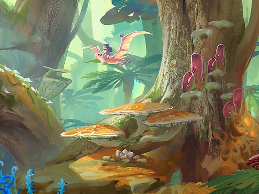 《時(shí)空龍騎士》場(chǎng)景設(shè)定（個(gè)人主頁(yè)-ZNTE5NzA1NzI=） - 設(shè)定/分鏡 - 站酷設(shè)計(jì)師SAO吉森原創(chuàng)素材 - 站酷ZCOOL