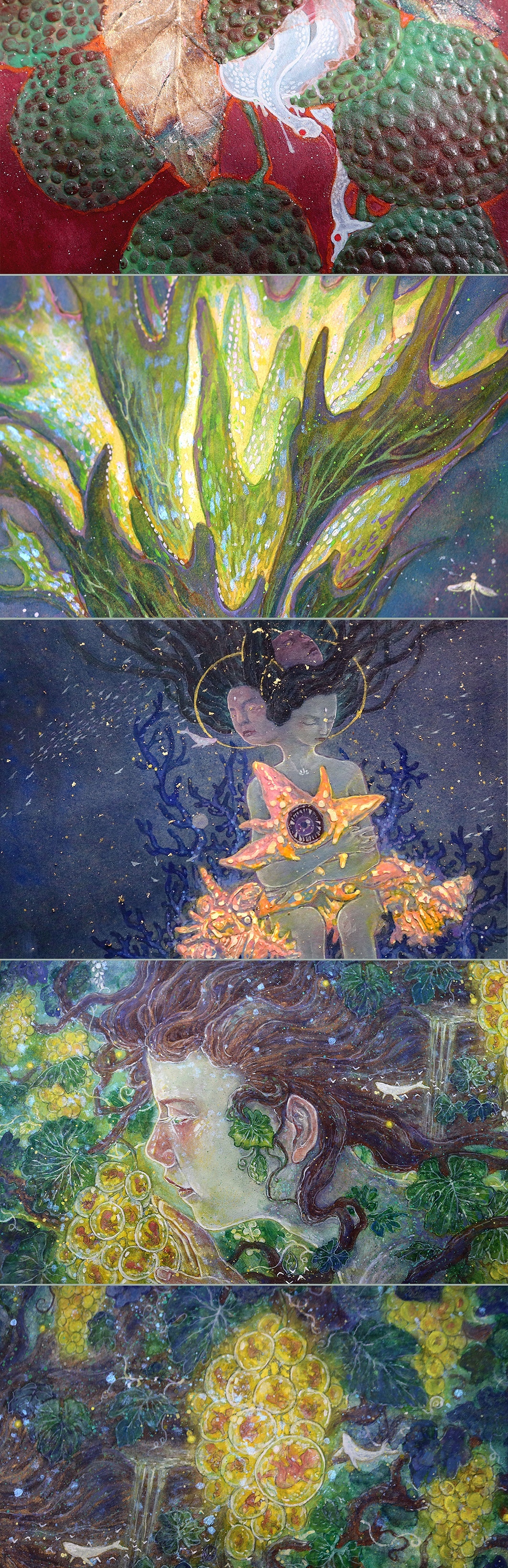 毕业创作【世界之外的森林】(图ZMjYzNTU5NTUy) - 艺术插画 - 站酷设计师懿晏原创素材 - 站酷ZCOOL