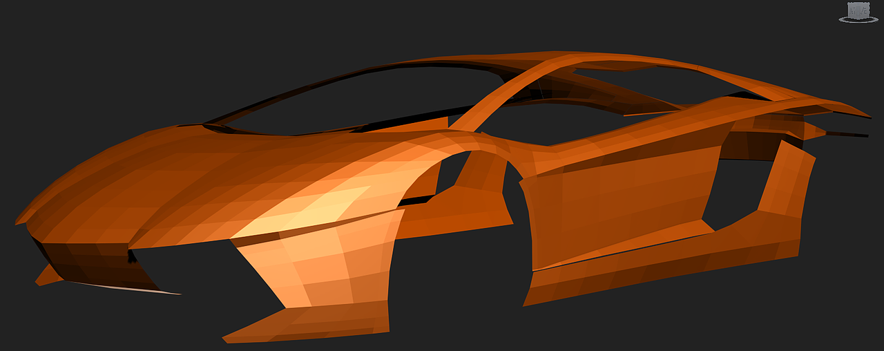 3DMAX建模Lamborghini Aventador LP700-4（图ZMjA3NDMyNDA=） - 机械/交通 - 站酷设计师XIANHUA原创素材 - 站酷ZCOOL