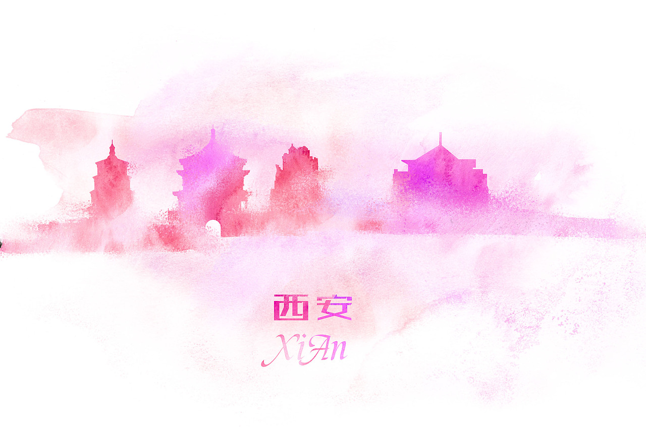 【城市水彩插画-2】